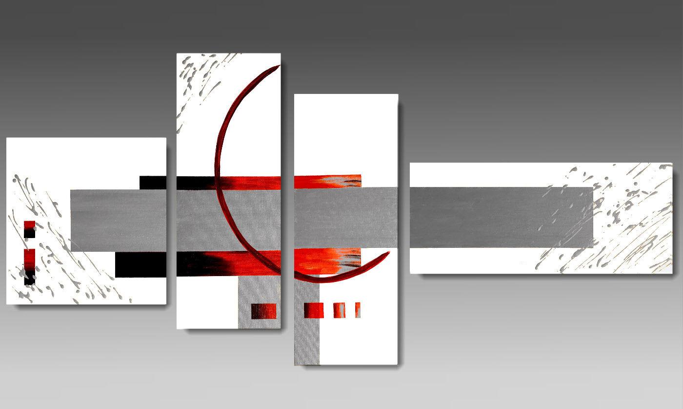 Arredamento moderno rosso e bianco: side system bianco e rosso ...
