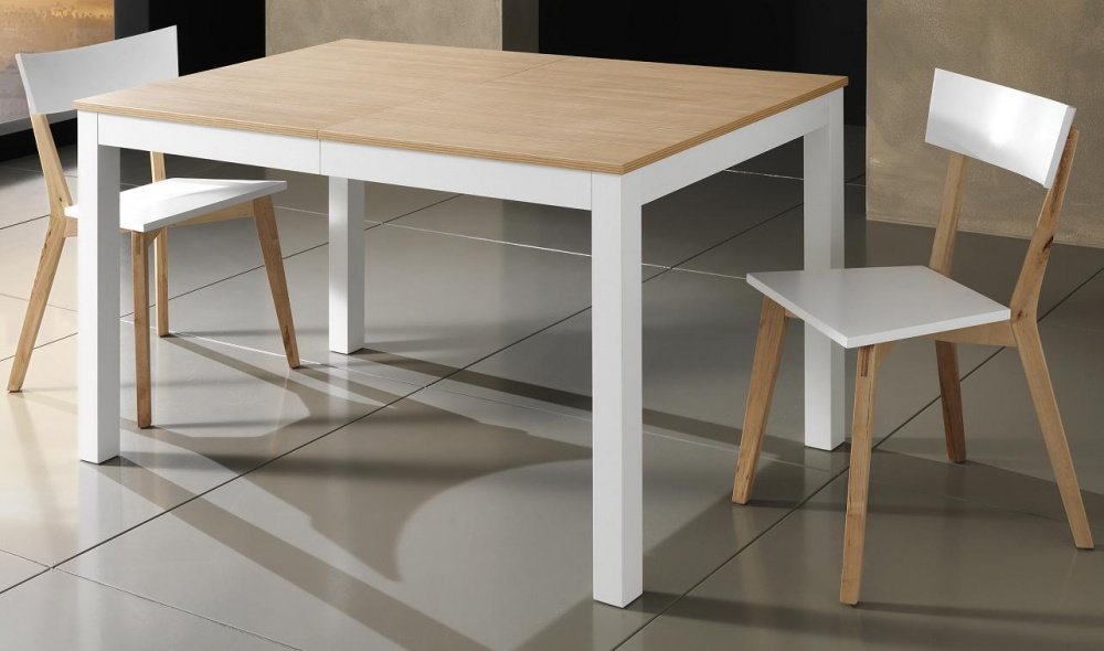 Tavolo da pranzo vetro e legno ~ canlic for . Tavolo rettangolare vetro allungabile