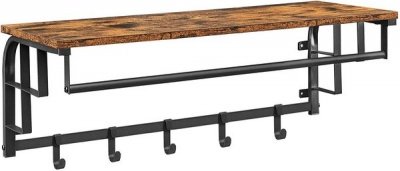 Appendiabiti da parete industriale in tubo, robusto e rustico | Leroy Merlin