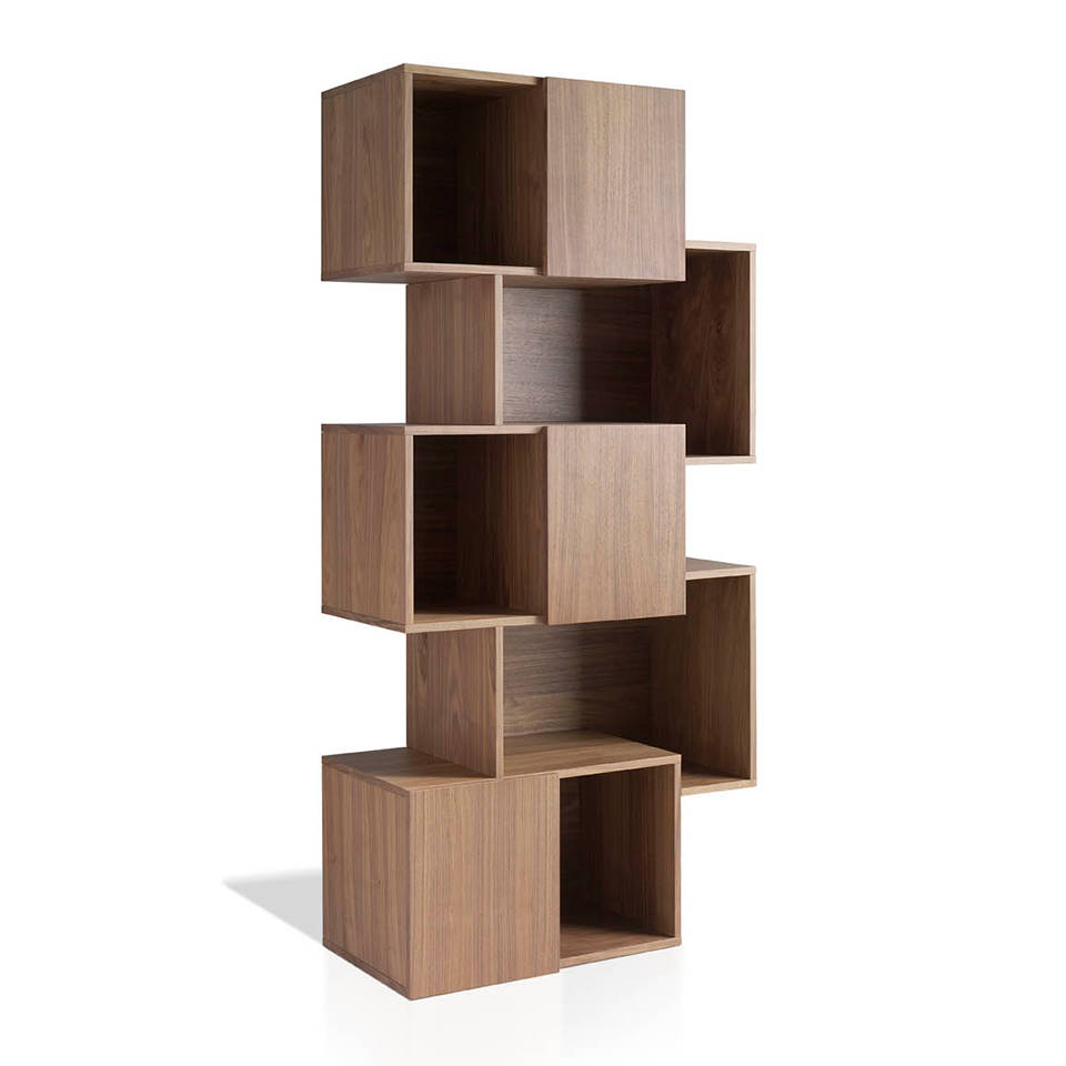 PACHIRA E-Commerce 5 Cube Bookcase White, 2 Tier Toy Storage Organizer Open Cabinet