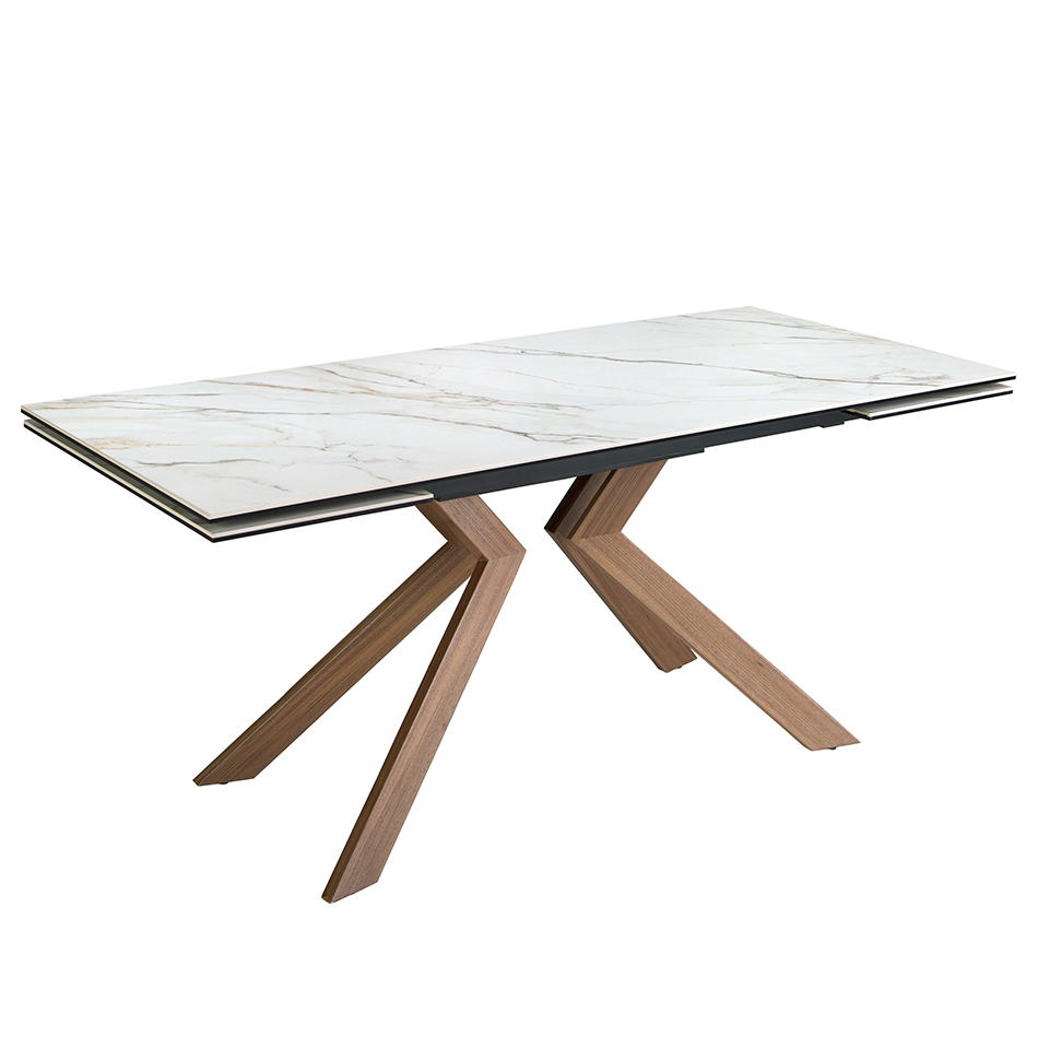 Table En Marbre Mosaïque - Diamètre 90 Cm - Avec Pied - Générique - Neuve