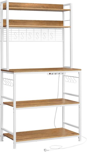 Hershii Scaffale da Cucina Mensole per Microonde e Forno da Cucina con