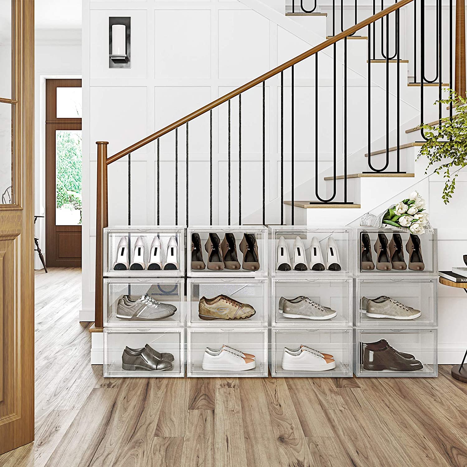 Trade Shop - Organizer Armadio Scomparti Scarpiera Salvaspazio Porta Scarpe Organizzatore 85905757