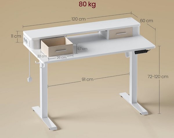 Scrivania Elettrica Regolabile In Altezza Scrivania Elettrica