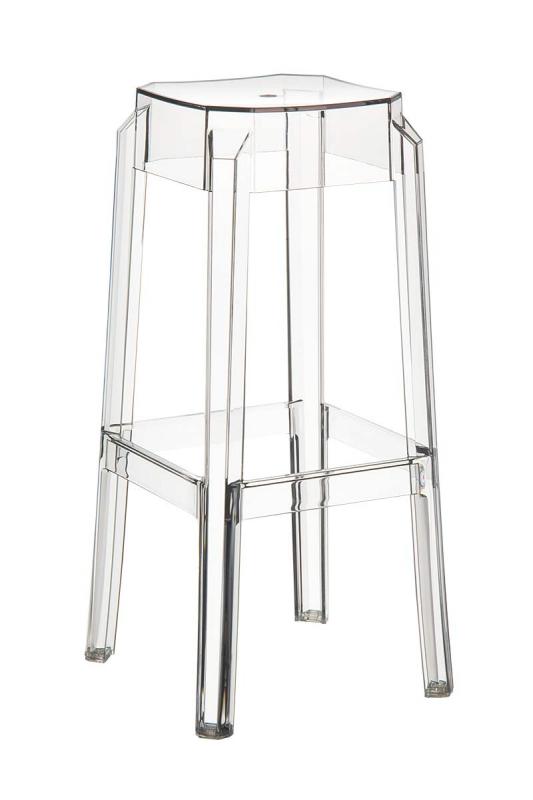 Sgabello da Bar o Bancone Fisso Trasparente Minimal