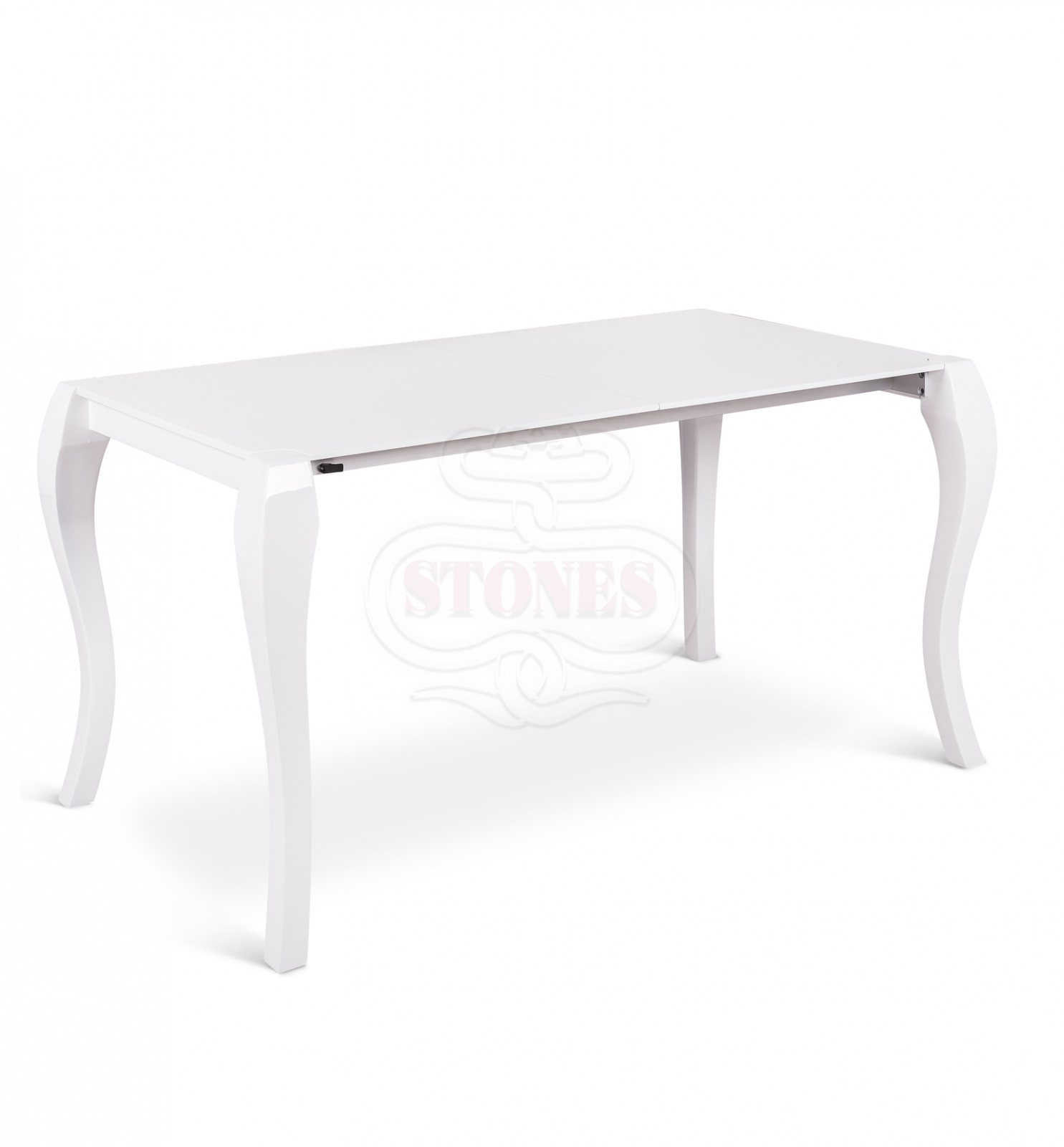 Tavolo Impero Laccato Bianco Allungabile fino a 288 cm Tavolo Impero Laccato Bianco Allungabile fino a 288 cm