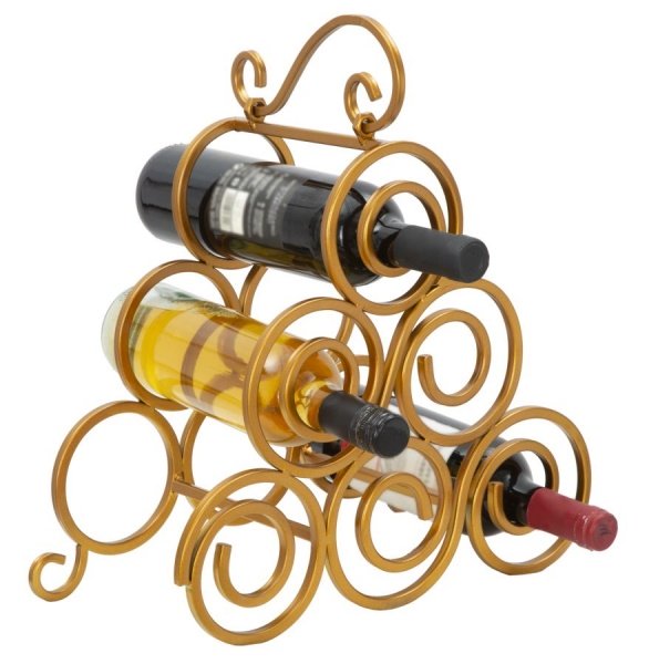 Accessori Vino E Bar Cocoarm Portabottiglie Da Vino Con Piano Per 32 Bottiglie Portabottiglie Da Appoggio Portabottiglie Per Vino Salvaspazio Elegante Per - 5