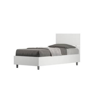 Struttura letto con testiera luci LED grigio Sonoma 135x190 cm | Leroy Merlin