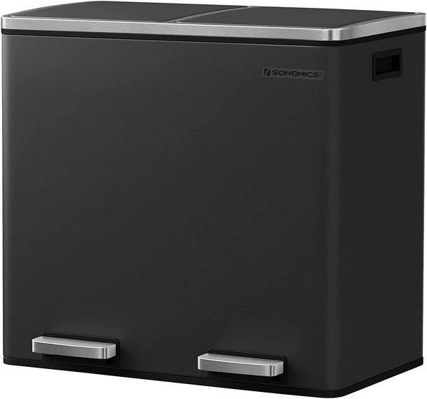 Pattumiera Doppia Amig Recik Evo 40L - 2 Scomparti Da 20L Per Raccolta Differenziata In Acciaio Inox - Foto 10