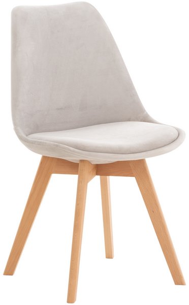 Tavolo da pranzo rotondo in stile scandinavo in legno bianco e faggio Martha | Maisons du Monde