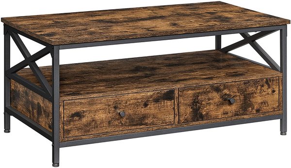 Tavolino Da Divano Rettangolare 2 Ripiani 38x28x56 Cm | Struttura In Metallo Bianco | Portaoggetti Per Piccoli Spazi | Soggiorno E Camera
